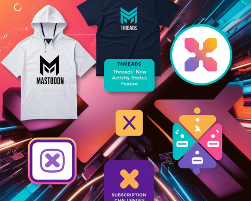 Mastodon Merchandise Launches, Threads Introduces Activity Status, and X Subscription Struggles