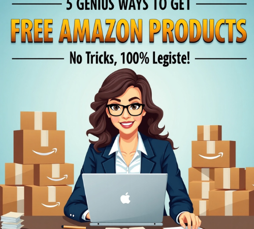 5 Genius Ways to Get Free Amazon Products (No Tricks, 100% Legit!)