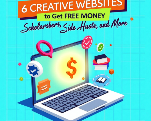 6 Creative Websites to Get Free Money: Scholarships, Side Hustles, and More