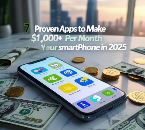 7 Proven Apps to Make $1,000+ Per Month: Earn Money with Your Smartphone in 2025