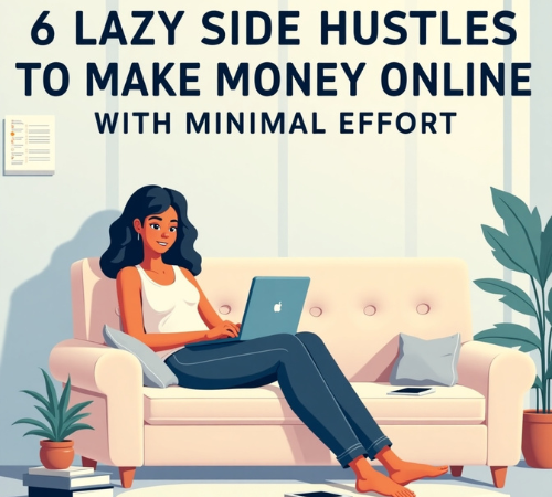 6 Lazy Side Hustles to Make Money Online with Minimal Effort