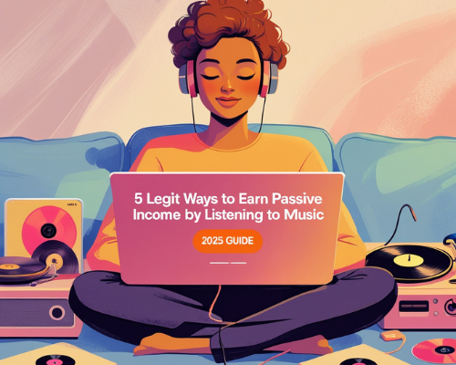 5 Legit Ways to Earn Passive Income by Listening to Music (2025 Guide)