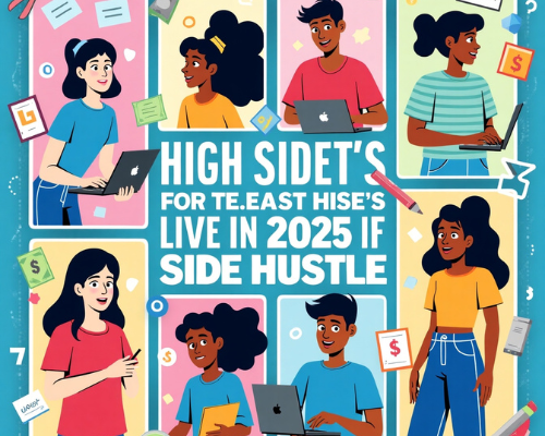 6 High-Paying Side Hustles for Teenagers in 2025 | Start Making Money Online Now