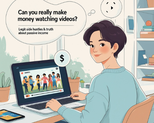 Can You Really Make Money Watching Videos? Legit Side Hustles & Truth About Passive Income