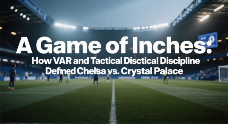 A Game of Inches: How VAR and Tactical Discipline Defined Chelsea vs. Crystal Palace