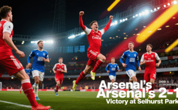 Primere League:Arsenal’s Gritty Win: A Champion’s Resilience or a Warning?