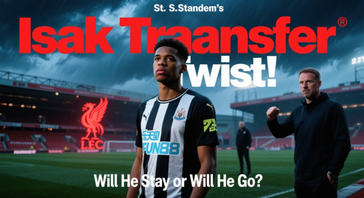 Alexander Isak Transfer Twist: Newcastle Reject £60m Liverpool Bid Amid Uncertainty.