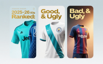 2025-2026 Football Kits: The Good, The Bad, and The Ugly – Ranking Top Teams’ Jerseys”