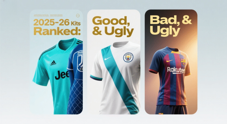 2025-2026 Football Kits: The Good, The Bad, and The Ugly – Ranking Top Teams’ Jerseys”